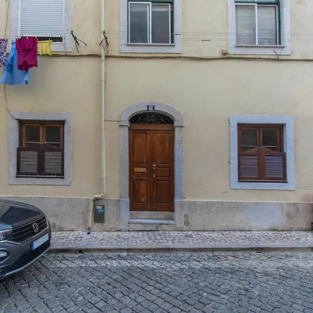 아파트 Baixa 2bdr Duplex With Balcony By Lovelystay 리스본